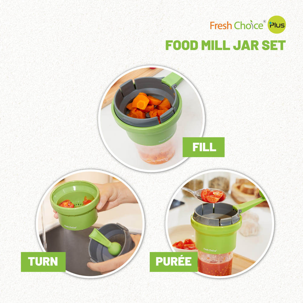 Fresh Choice Food Mill Set
