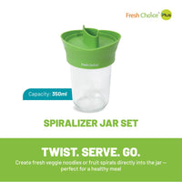 Fresh Choice Spiralizer Jar Set