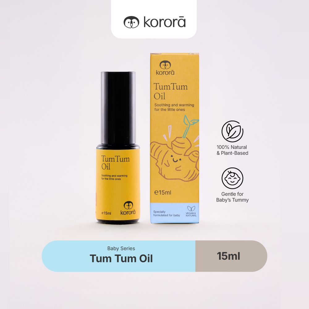 Korora Tum Tum Oil 15ml | Helps Relieve Colic & Support Digestion | Minyak Urut Perut Bayi | 婴儿舒缓肚子胀气按摩油