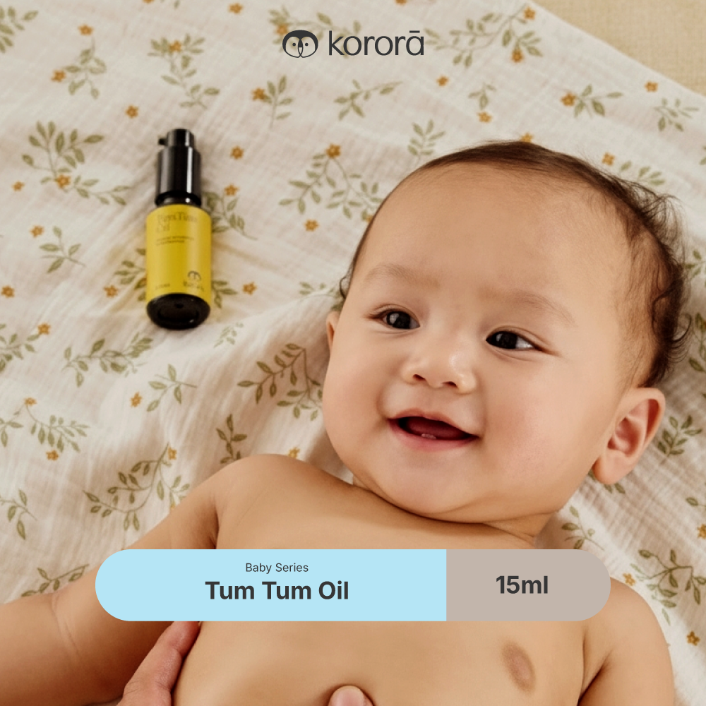 Korora Tum Tum Oil 15ml | Helps Relieve Colic & Support Digestion | Minyak Urut Perut Bayi | 婴儿舒缓肚子胀气按摩油