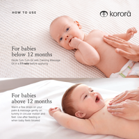Korora Tum Tum Oil 15ml | Helps Relieve Colic & Support Digestion | Minyak Urut Perut Bayi | 婴儿舒缓肚子胀气按摩油