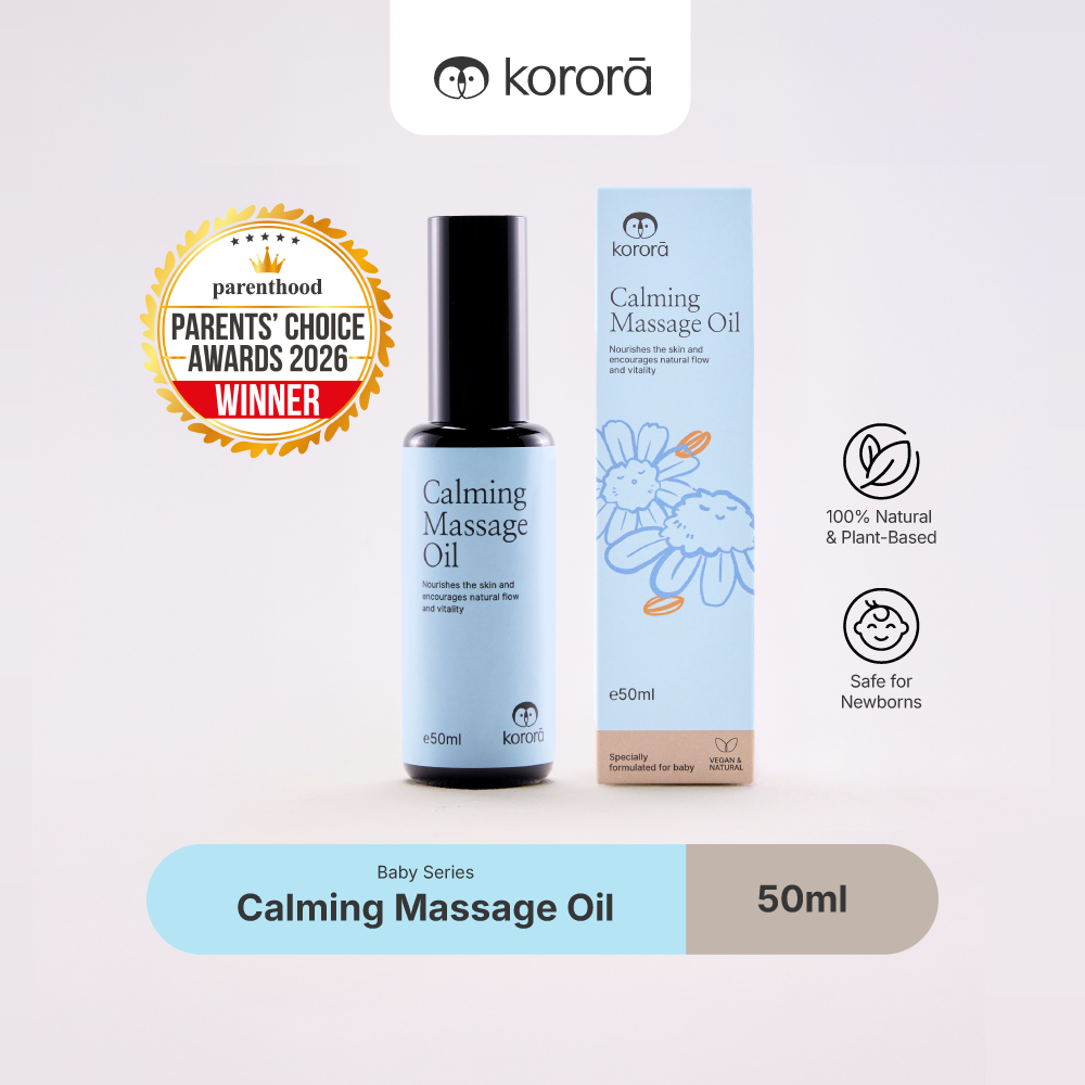 Korora Calming Massage Oil 50ml | Calm & Soothing for Sensitive Skin | Minyak Urut Bayi Menenangkan | 婴儿舒缓安睡按摩油