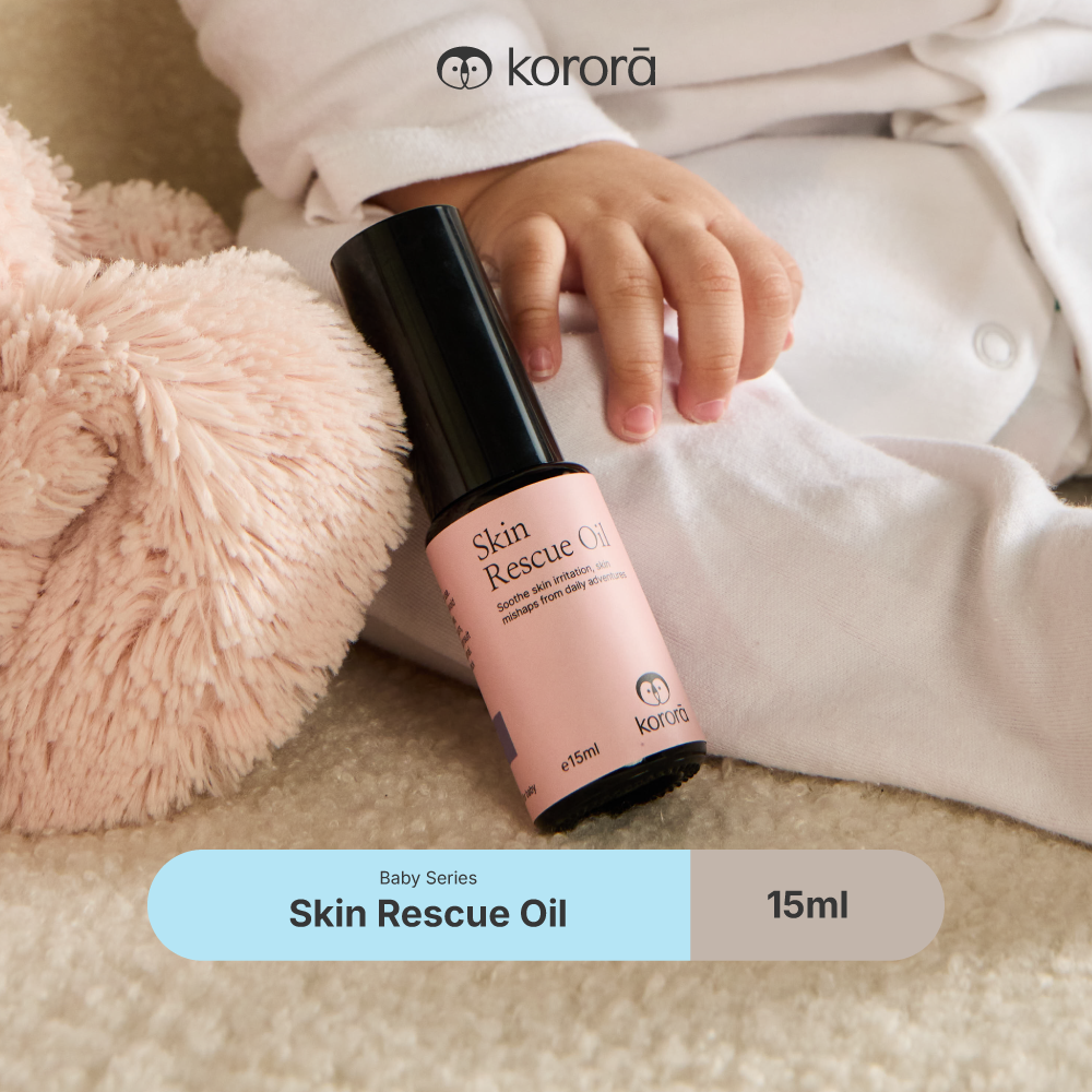 Korora Skin Rescue Oil 15ml | Soothes Dry, Irritated & Sensitive Skin | Minyak Kulit Sensitif Bayi | 婴儿敏感皮肤舒缓修护油