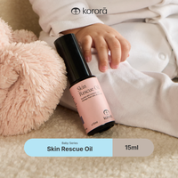 Korora Skin Rescue Oil 15ml | Soothes Dry, Irritated & Sensitive Skin | Minyak Kulit Sensitif Bayi | 婴儿敏感皮肤舒缓修护油