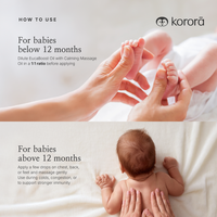 Korora EucaBoost Oil 15ml | Flu Season & Stuffy Nose Comfort | Minyak Urut Dada Bayi Selsema | 婴儿感冒鼻塞舒缓按摩油