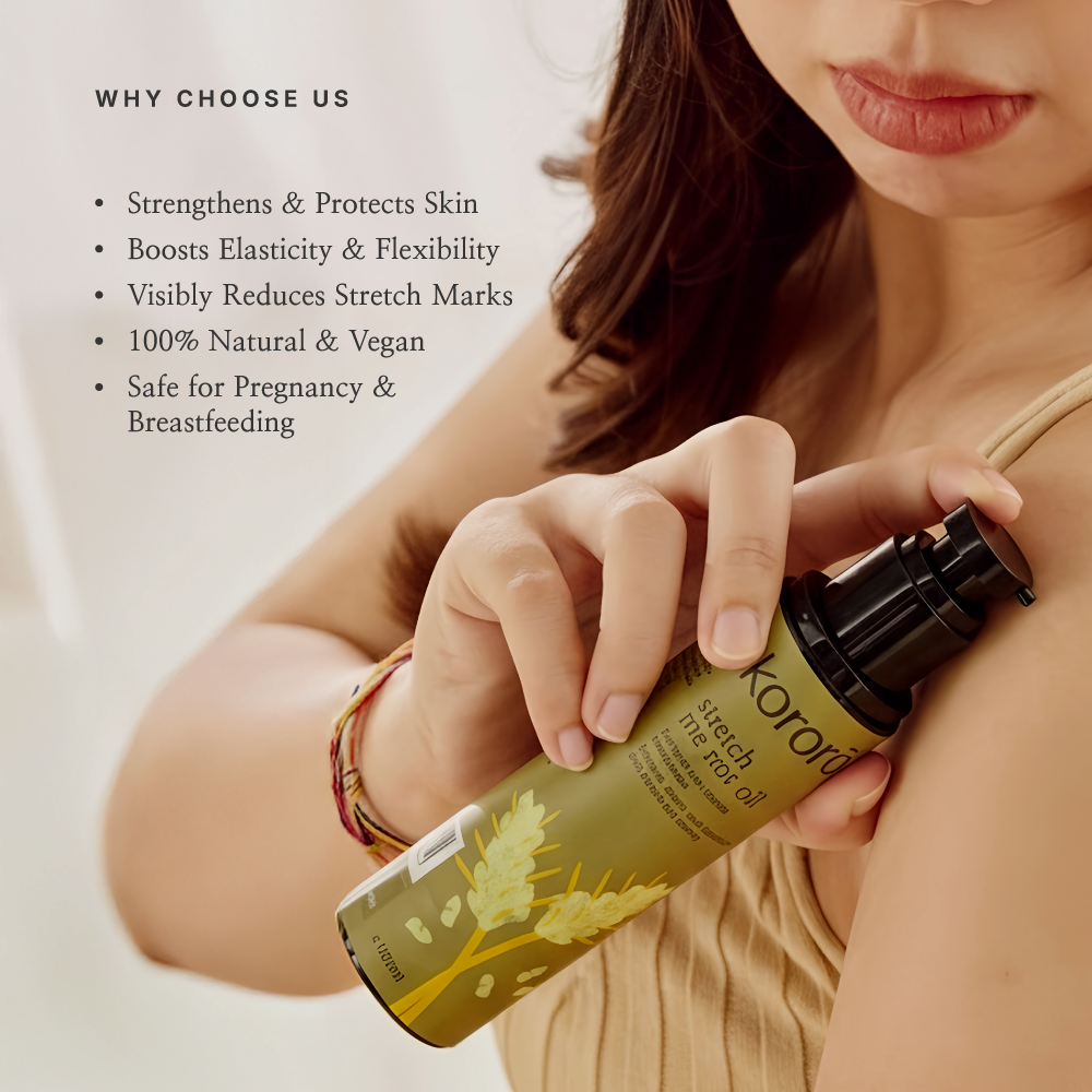 Korora Stretch Me Not Oil (100ml)