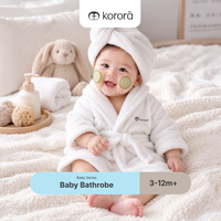Korora Baby Bathrobe 3-12m+