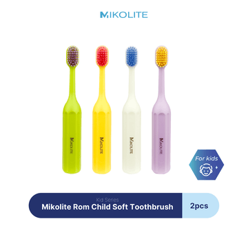 Mikolite Rom Child Soft Toothbrush x 2