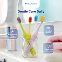 Mikolite Rom Child Soft Toothbrush x 2
