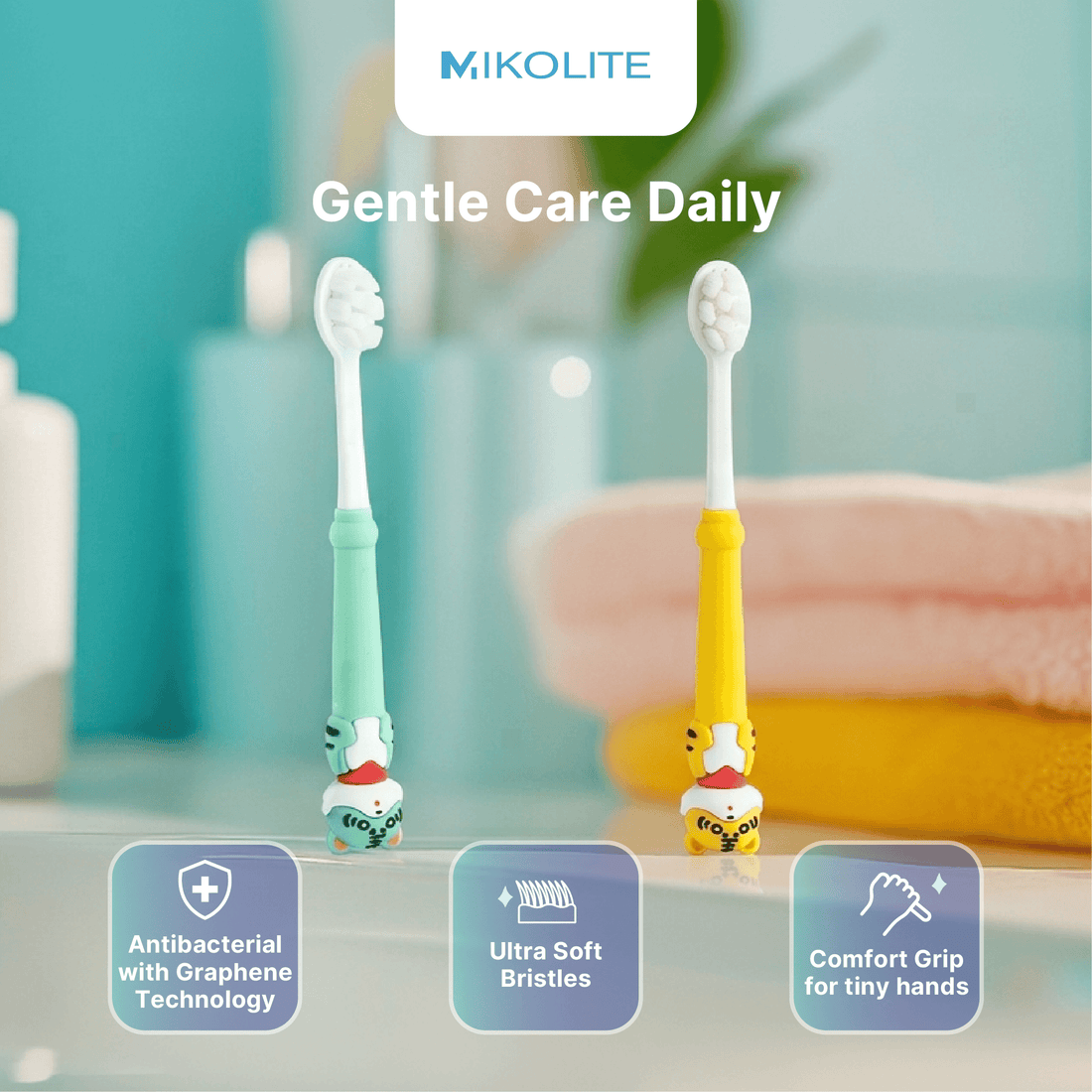 Mikolite Child Ultra Soft Toothbrush x 1
