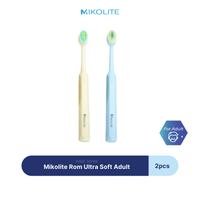 Mikolite Rom Ultra Soft Adult Toothbrush x 2