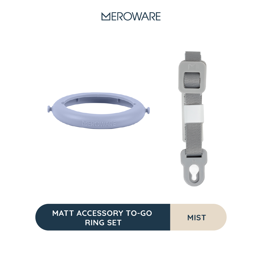 Meroware Matt Accessory To-Go Ring Set
