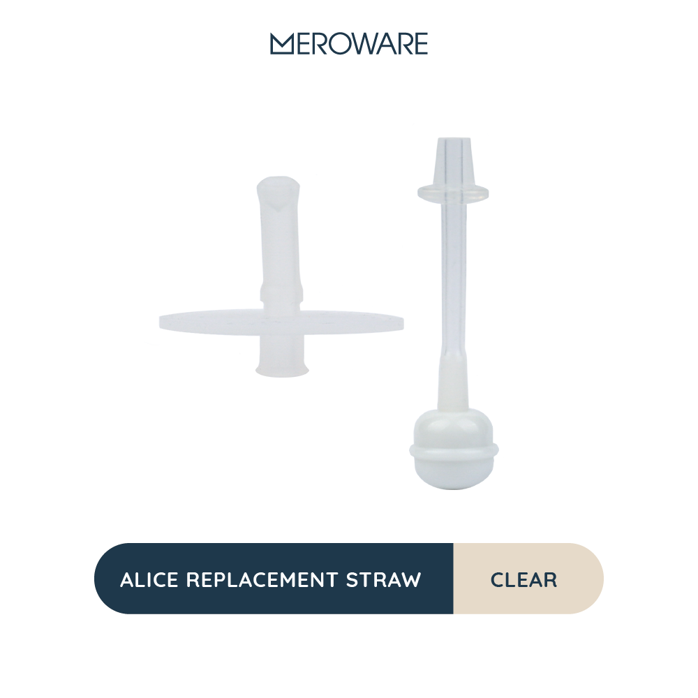 Meroware Alice Replacement Straw- Clear