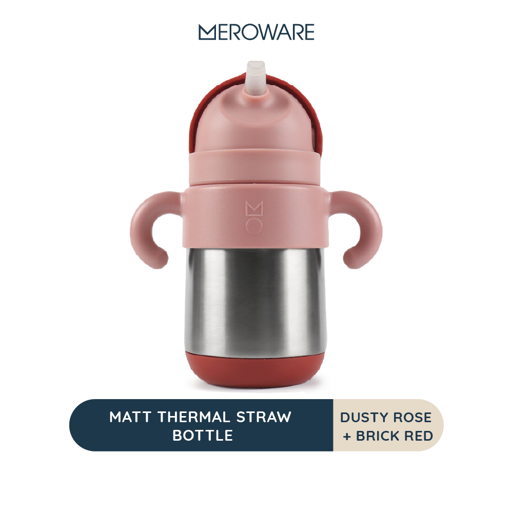 Meroware Matt Thermal Straw Bottle