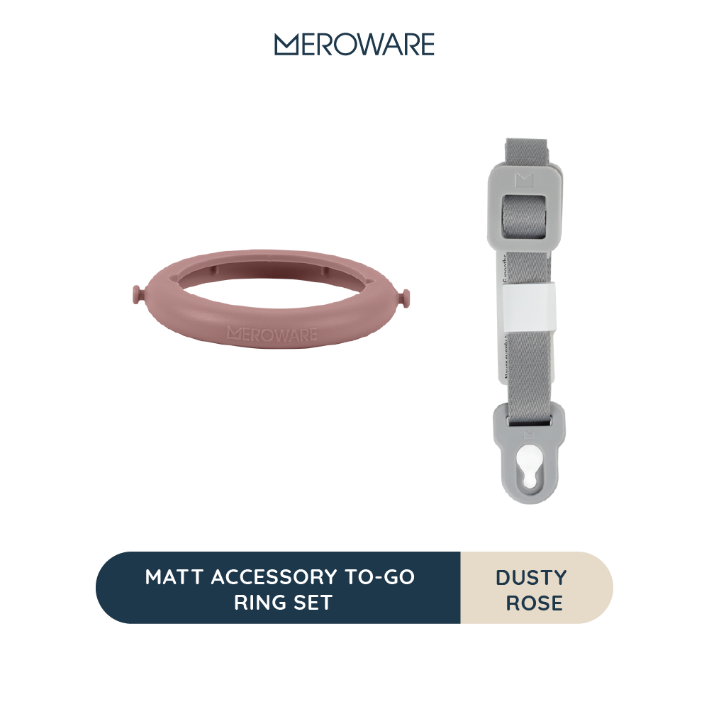Meroware Matt Accessory To-Go Ring Set