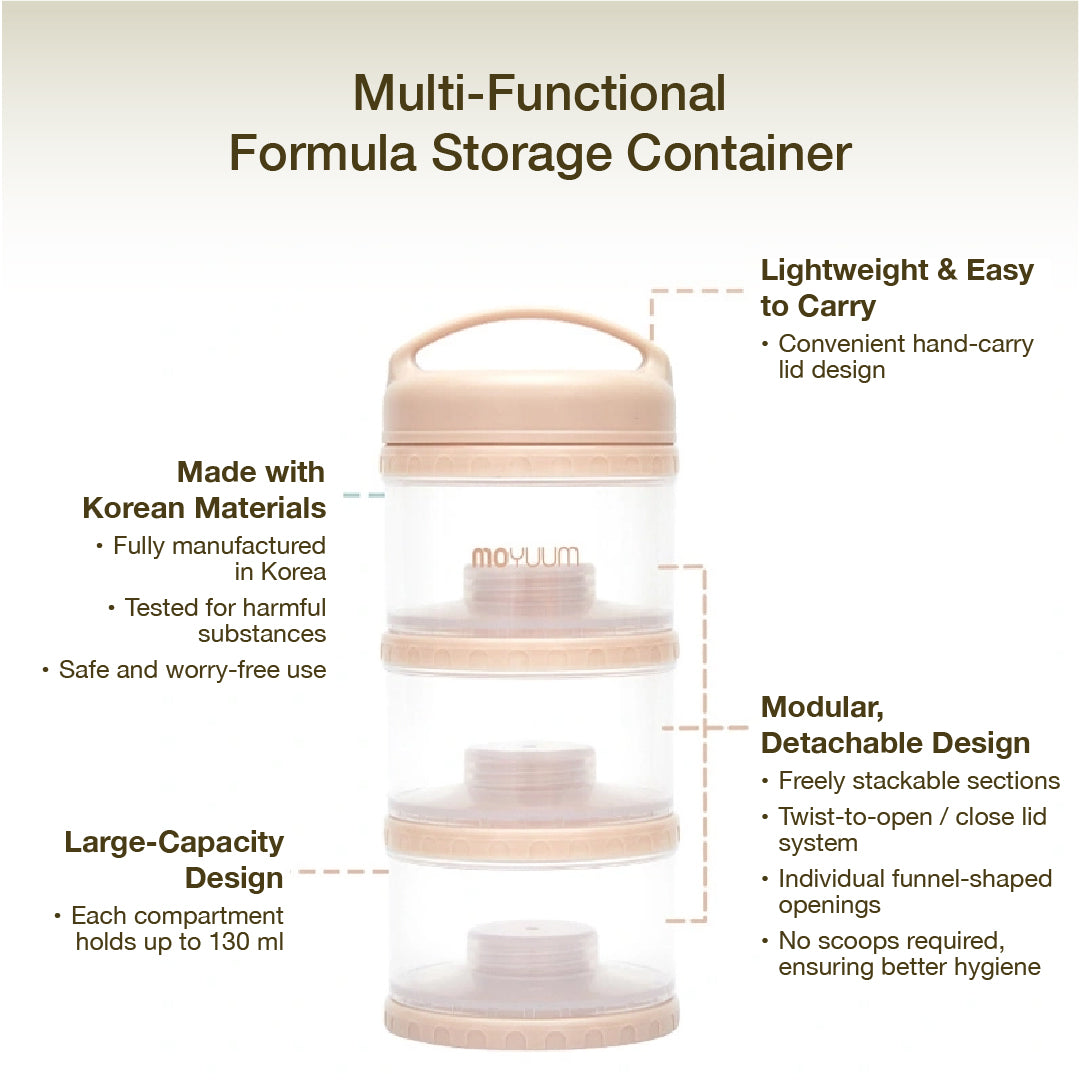 Moyuum Milk Powder Case - 3 Layer
