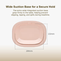 Moyuum Silicone Suction Food Plate - 5 Hole