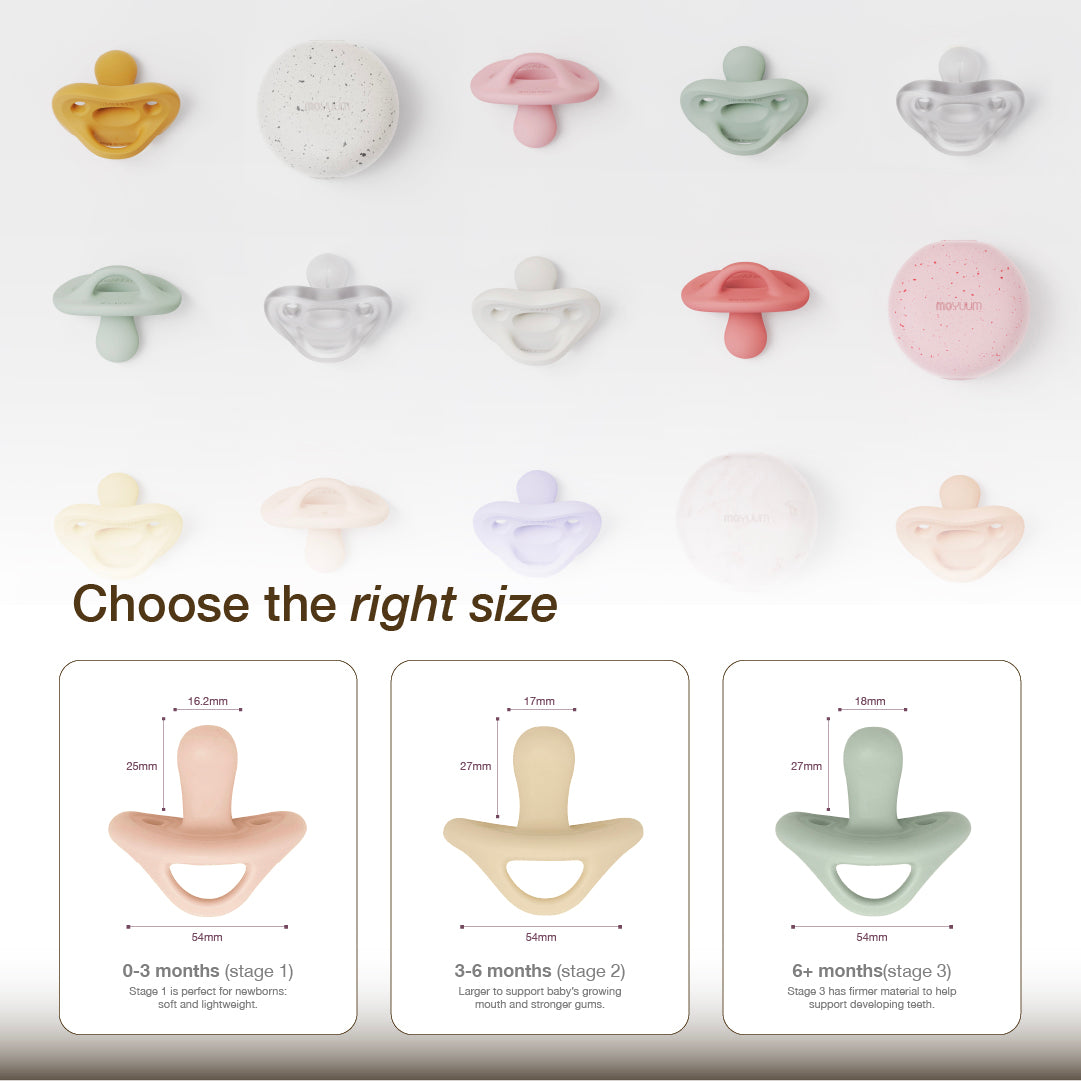 Moyuum All Silicone Pacifier Level 3