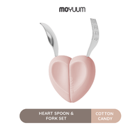 Moyuum Heart Spoon & Fork Set