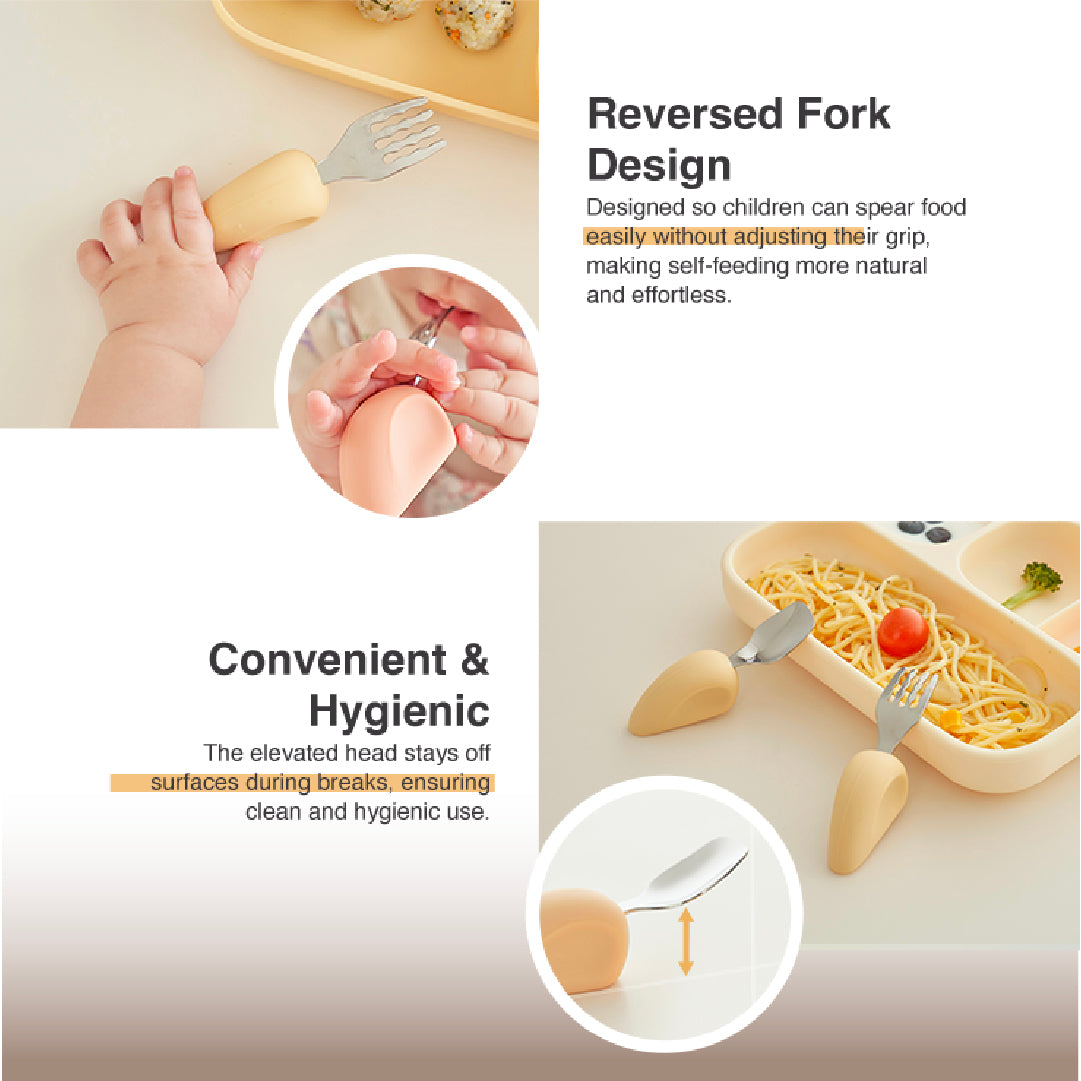 Moyuum Heart Spoon & Fork Set