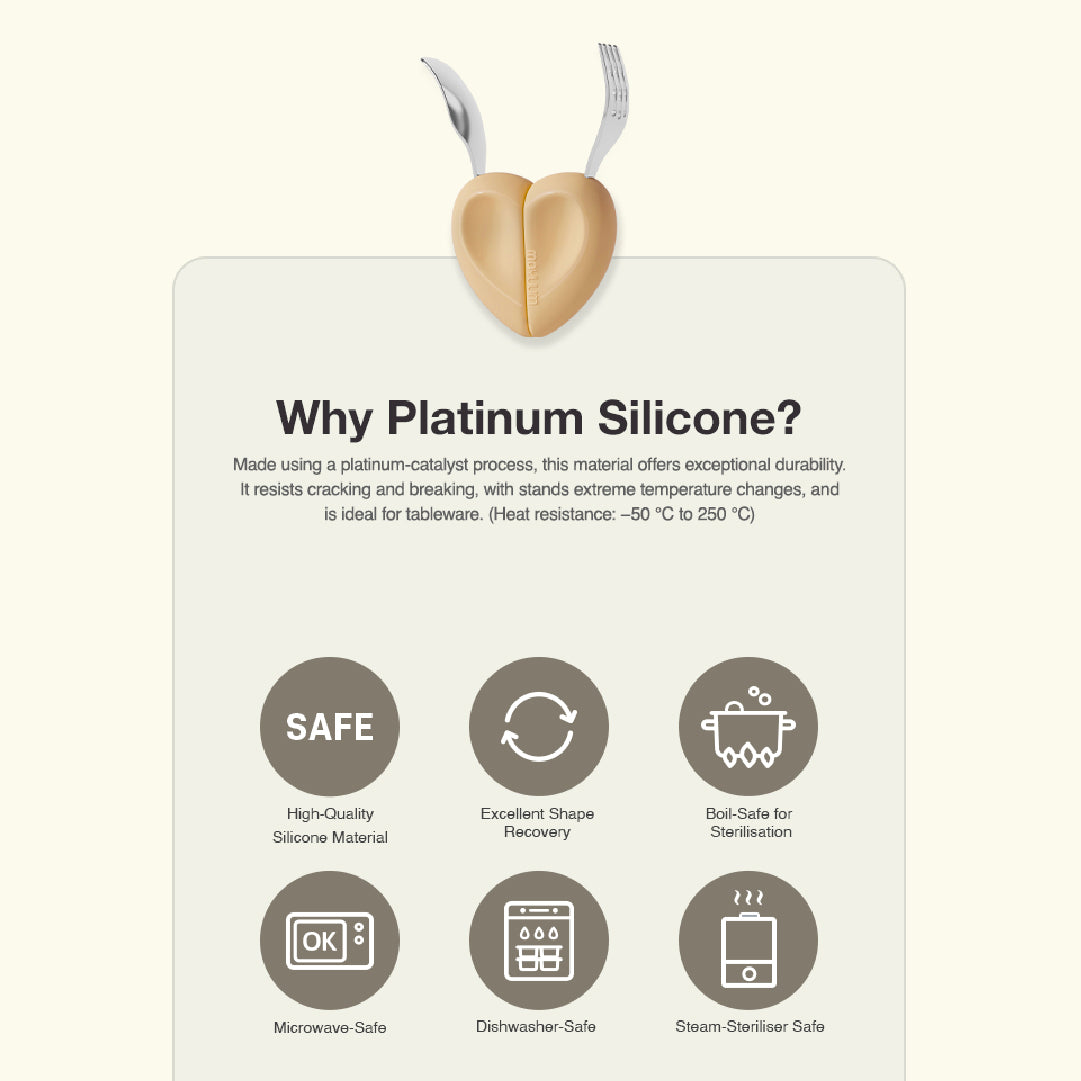 Moyuum Heart Spoon & Fork Set