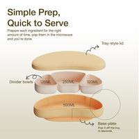 Moyuum Silicone Divider Suction Plate