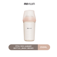 Moyuum PPSU mov.aa Baby bottle basic (beige)