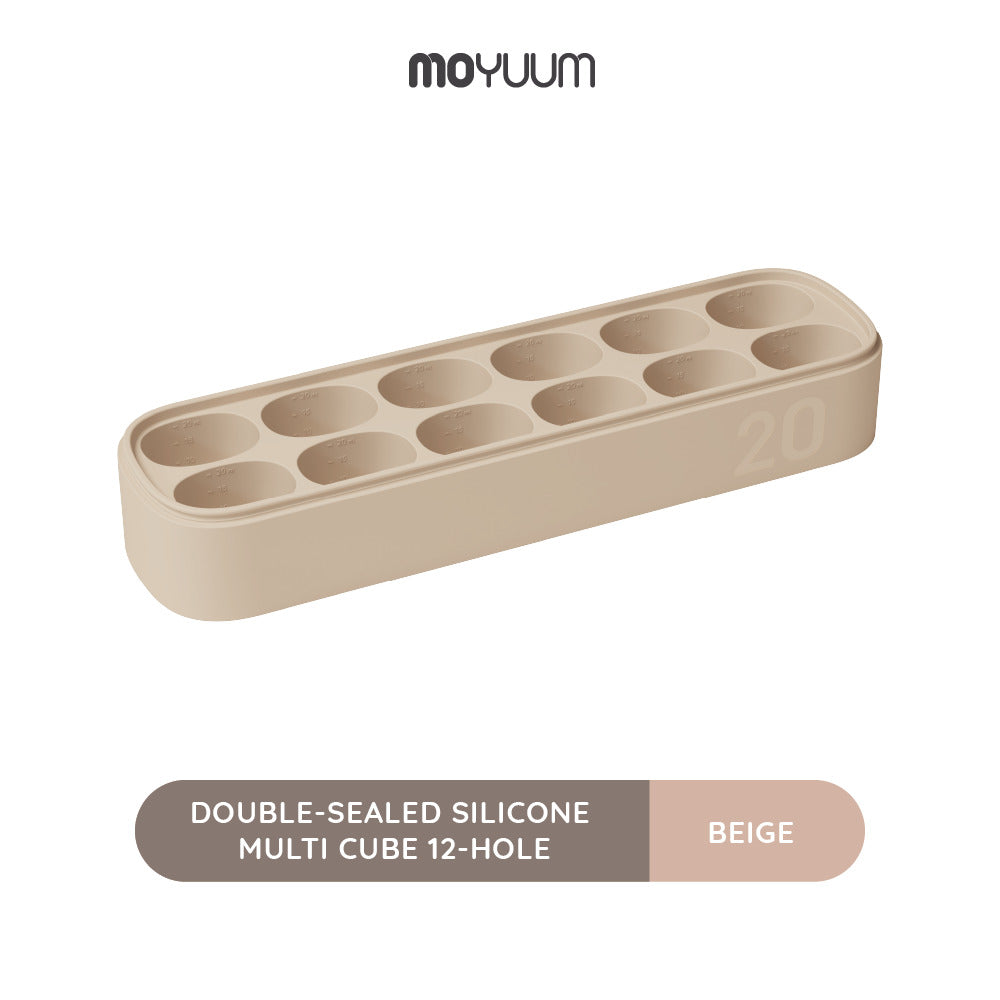 Moyuum Double-Sealed Silicone Multi Cube 12 Hole