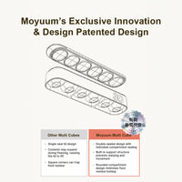 Moyuum Double-Sealed Silicone Multi Cube 12 Hole