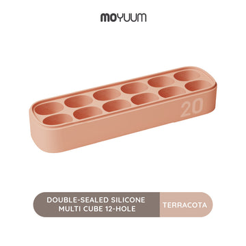 Moyuum Double-Sealed Silicone Multi Cube 12 Hole