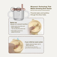 Moyuum Silicon Double Hand Infant Cup Banana