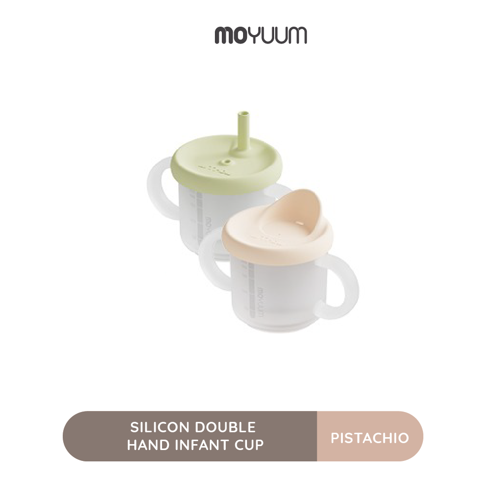 Moyuum Silicon Double Hand Infant Cup Banana