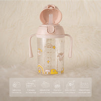 Moyuum Mov.aa Tritan Straw cup Dear Pony 250ml (beige)