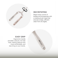 Moyuum Silicone Bottle & Nipple Brush Set