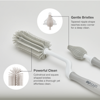 Moyuum Silicone Bottle & Nipple Brush Set