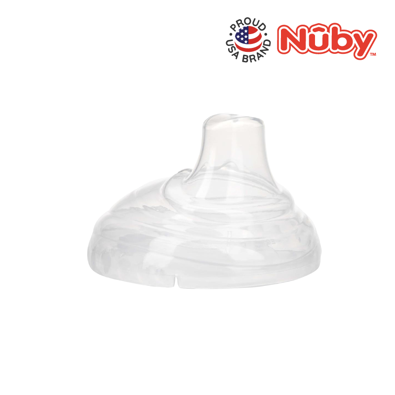 Astra Family A clear plastic bottle with the word nuby on it.