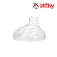 Astra Family A clear plastic bottle with the word nuby on it.