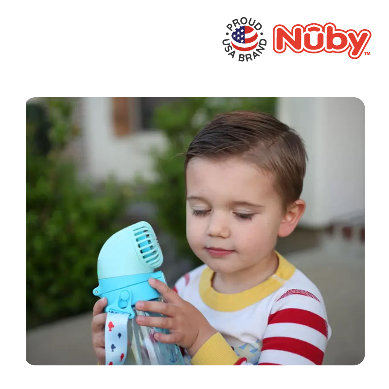 Buy 2 Nuby Fan Bottle @ RM98 | FREE 2 Replacement Kits (Value: RM132)