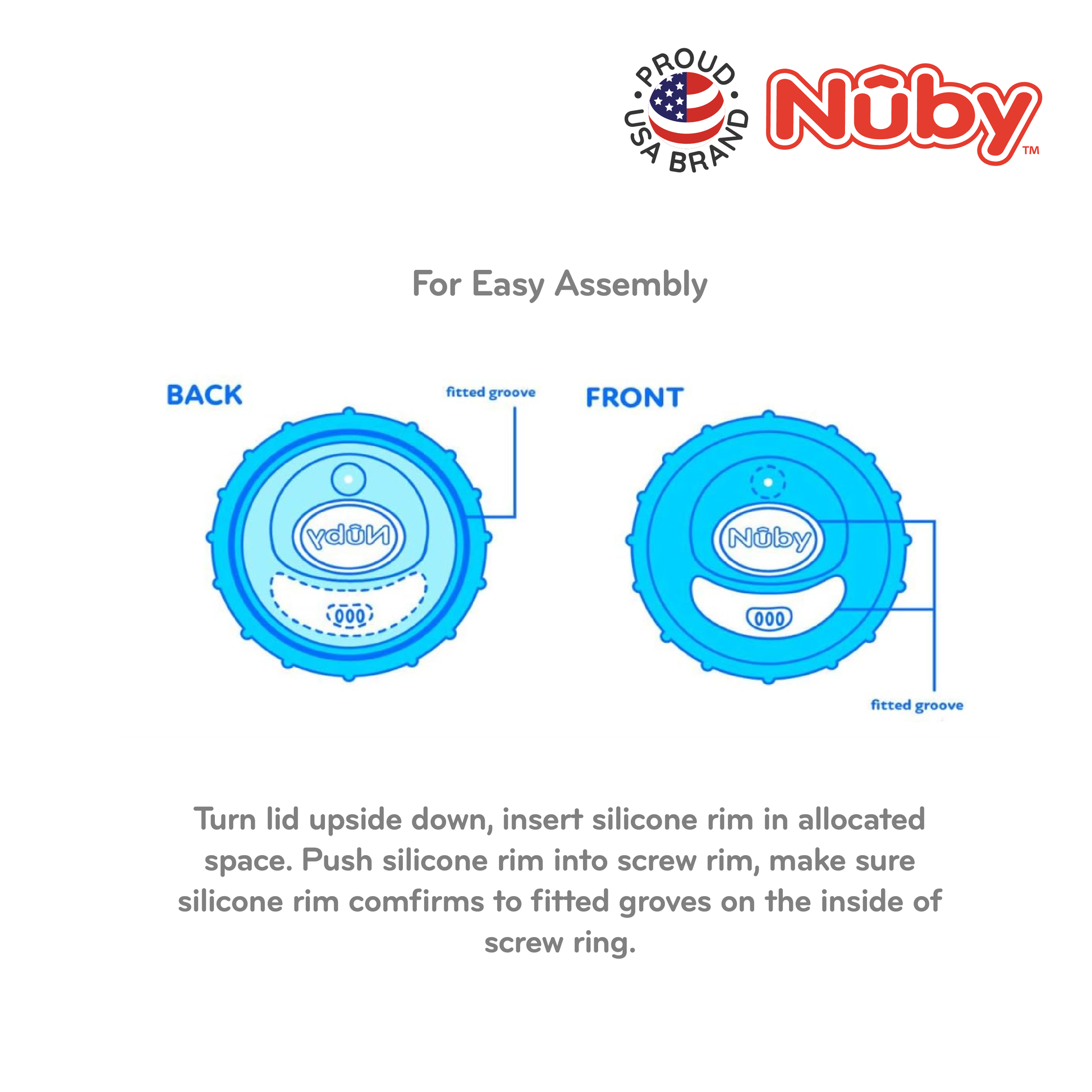 Buy Nuby Stackable Bowl FREE Nuby Sipper Top @ RM 49