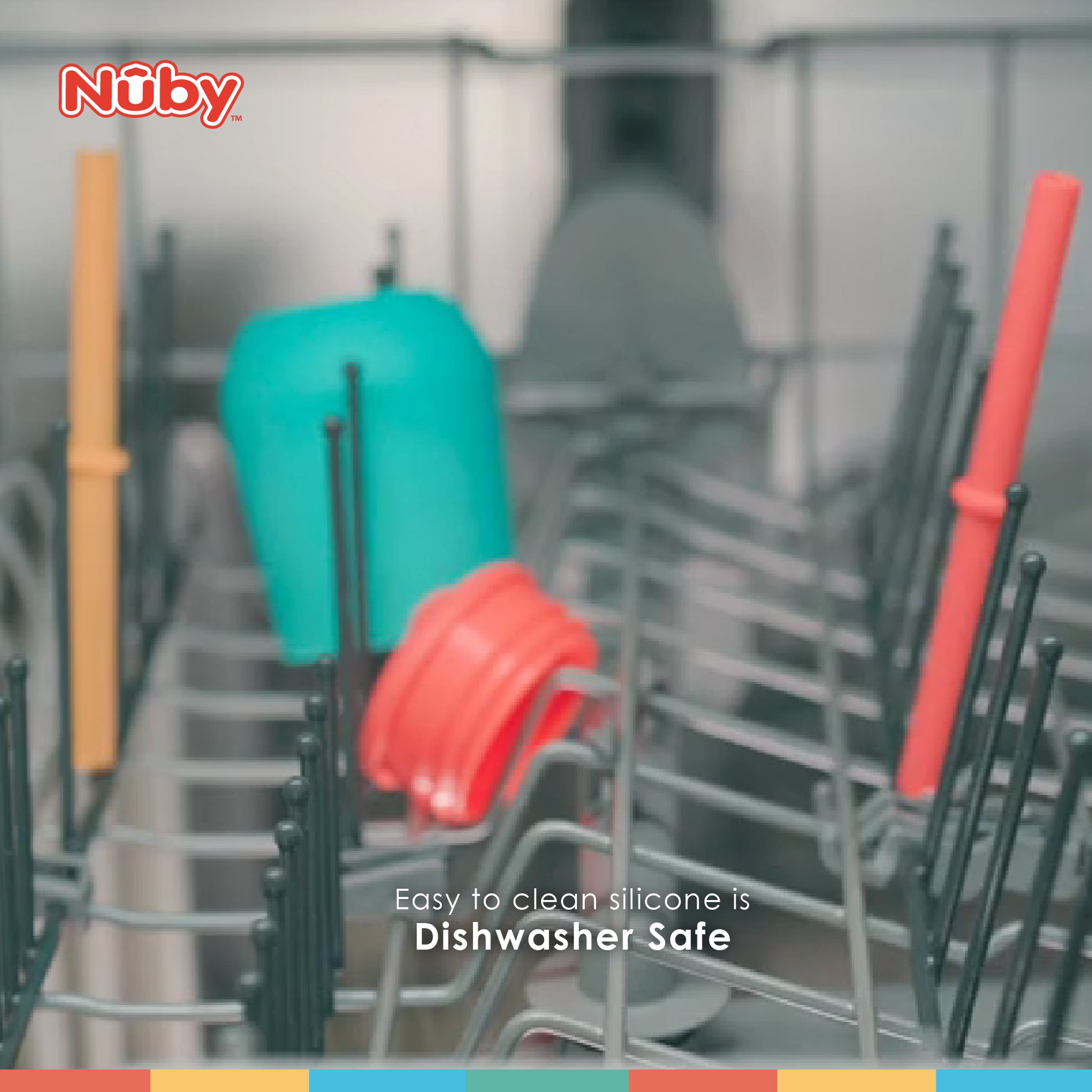 Nuby 3-Stage Training Drinking Cup  Suitable for 6 months baby