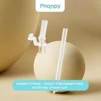 Phanpy Straw + Spour For Phanpy Jelly Twist Cup (Suitable for 330ML) - Astra Family