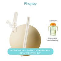 Phanpy Straw + Spour For Phanpy Jelly Twist Cup (Suitable for 330ML) - Astra Family