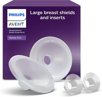 Philips Avent Hands-Free Large Breast Shield & Inserts