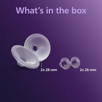 Philips Avent Hands-Free Large Breast Shield & Inserts