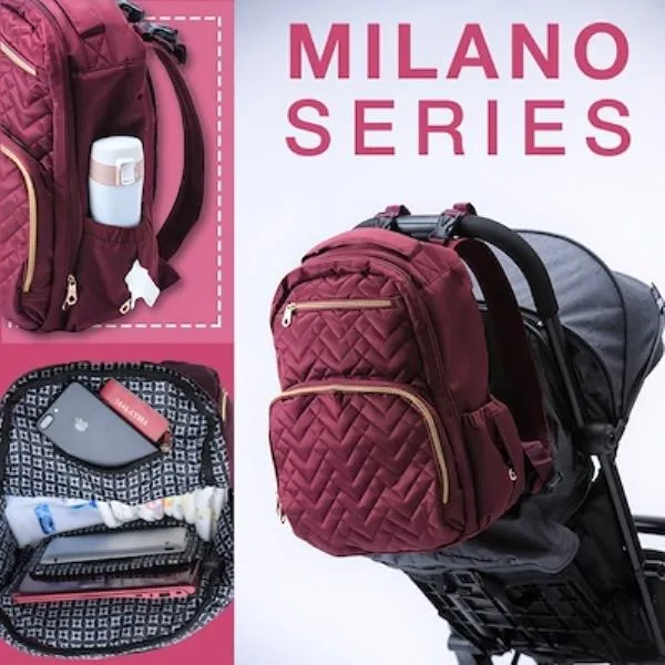 Princeton Milano Series - Maroon