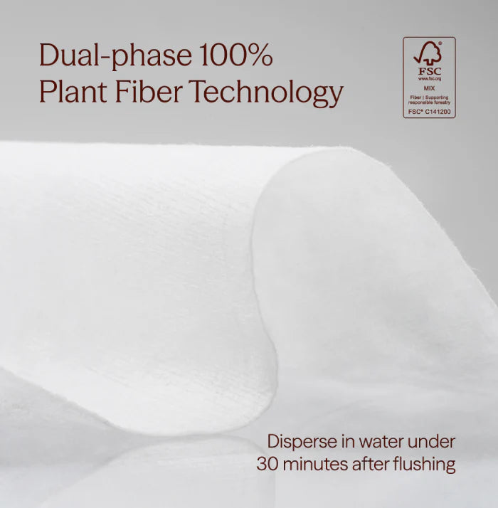 Silky Flush Wipes