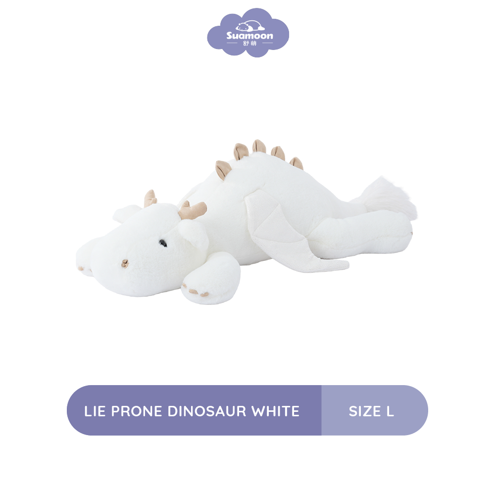 Suamoon Lie Prone Dinosaur White
