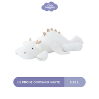 Suamoon Lie Prone Dinosaur White