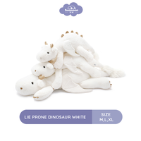 Suamoon Lie Prone Dinosaur White