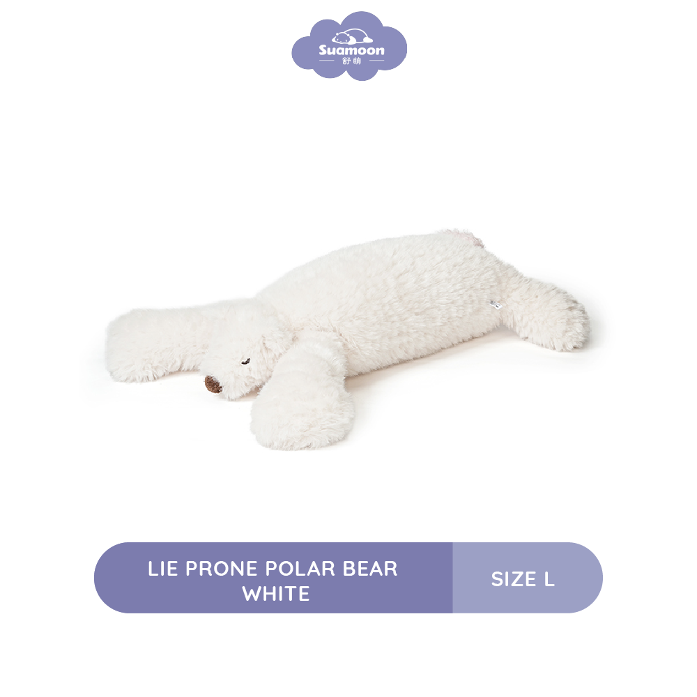 Suamoon Lie Prone Polar Bear White
